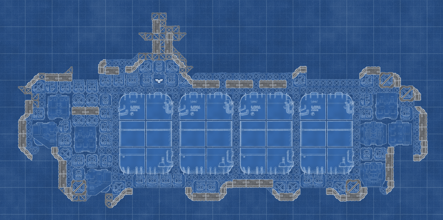 The Sevastopol with its modules hidden.